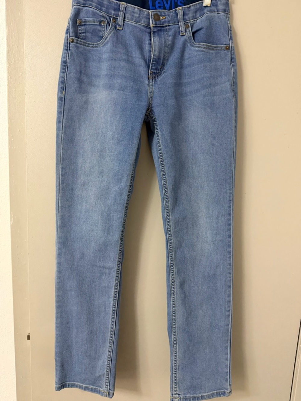 Levi’s 502 Youth 16 Reg W28 L30 Light Wash Jeans